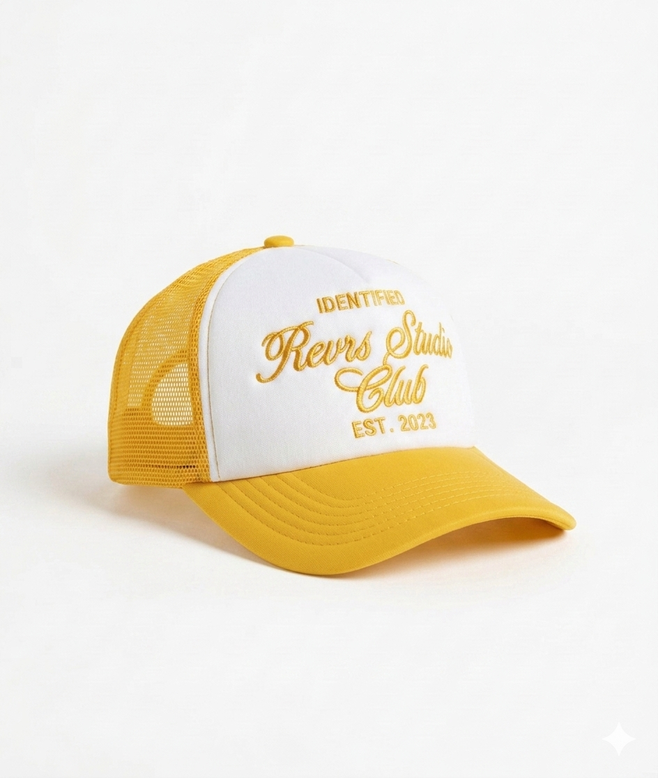 REVRS CLUB HAT CANARY YELLOW REVRS