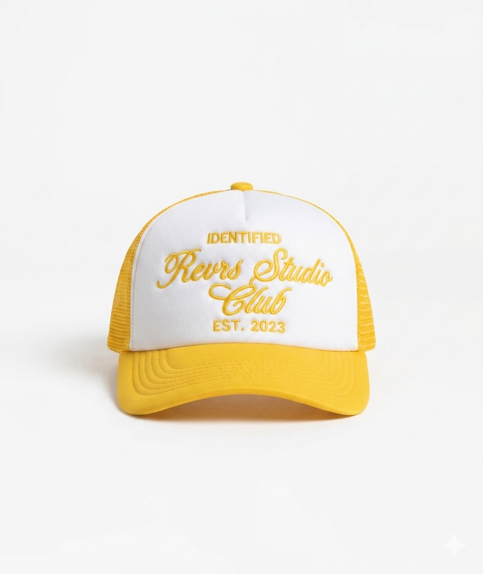 REVRS CLUB HAT CANARY YELLOW REVRS