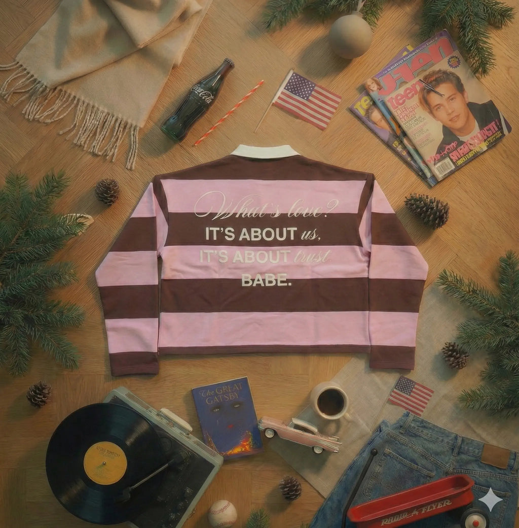 JUSTLOVE HOODIE WASHED PINK REVRS