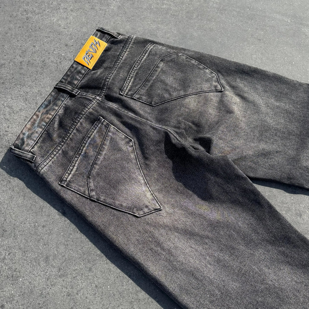 SPIKE DOUBLEKNEE COAL BLACK REVRS